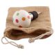 Multicolor Polka Dotted Ceramic Wine Stopper